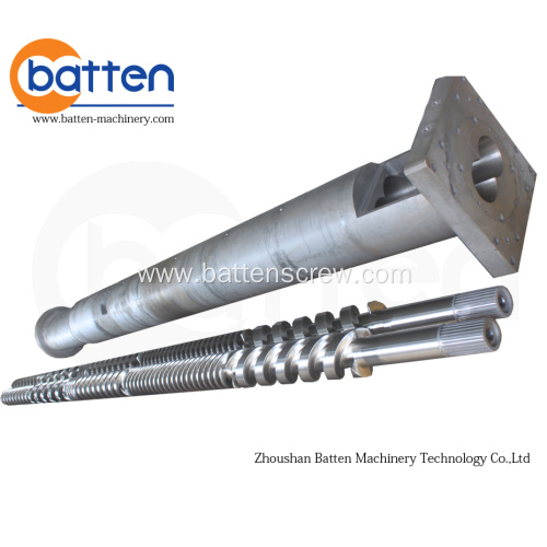 TTS 108/26 parallel twin screw barrel for CPVC